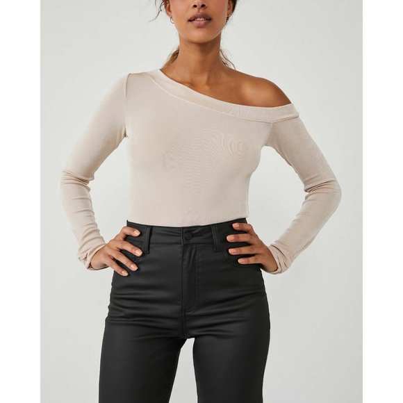 🎉LAST CHANCE🎉 NWT Free People That's Hot Bodysuit / Blossom Pearl - Picture 2 of 7